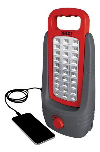 Lámpara de emergencia Aksi 118101 LED con batería recargable