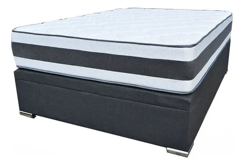 Noe Box Baúl 200x180cm Sommier King Cor Negro