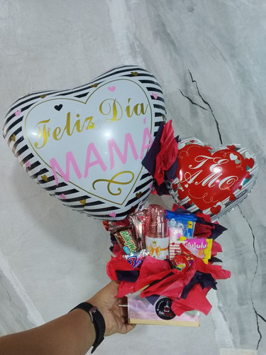 Arreglo De Cumpleaños Enamorados Dia De La Madre Padre Niños