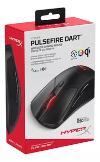 Mouse Gamer Wireless Recargable Hyperx Pulsefire Dart