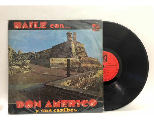 Baile Con Don Américo Y Sus Caribes Vinilo Lp