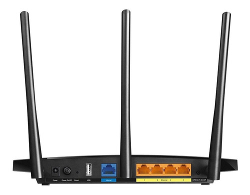 Router TP-Link Archer C7 negro 1 unidad