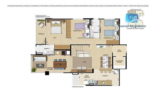 Imagem 13 de 30 de Apartamento À Venda, Praia Da Enseada, Guarujá. - Ap4467