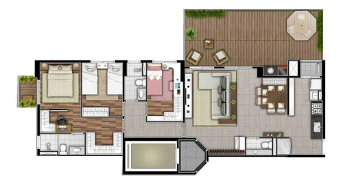 Imagem 22 de 24 de Apartamento Residencial Para Venda, Centro Comercial Jubran, Barueri - Ap8148. - Ap8148-inc