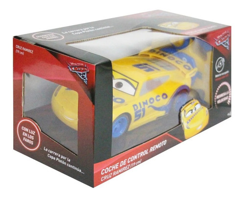 Auto Cars Rayo Mcqueen Radio Control Remoto Disney