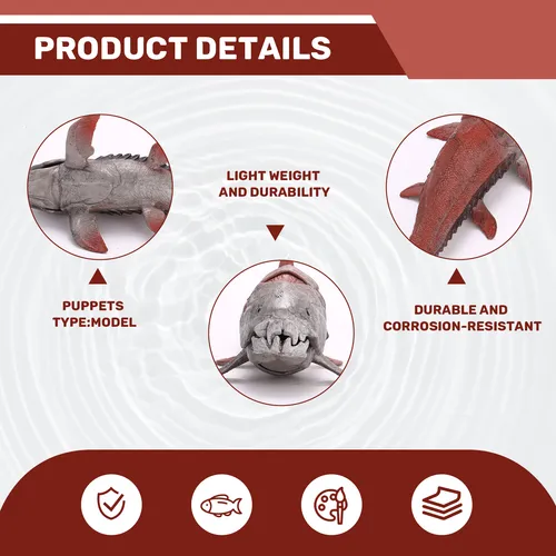 Maqueta De Dinosaurio Dunkleosteus De Juguete De 20 Cm De Cr