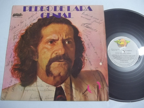 Lp Vinil - Pedro De Lara - Genial - 1977 - Raro