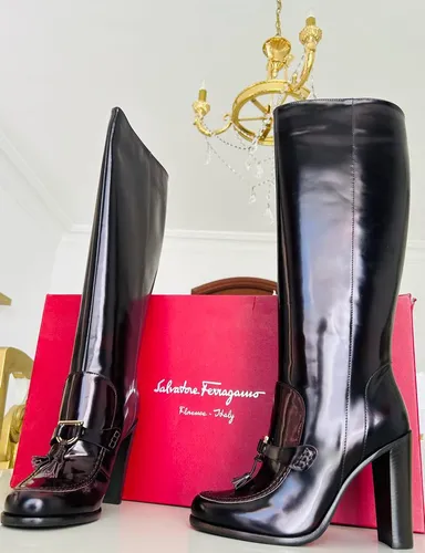 Botas ferragamo mujer sale