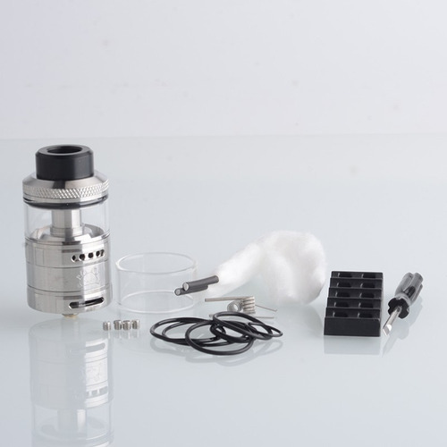 Atomizador Acero Inox Ss 28mm Sellado Fat Rabbit Rta Escoger (Usado)