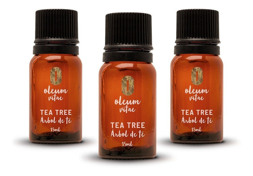 3x2 Aceite Esencial De Árbol De Té 100% Puro Y Orgánico