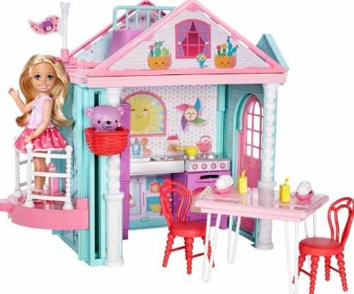 Barbie Casa Club Chelsea Muñeca Mattel Dwj50 Niñas