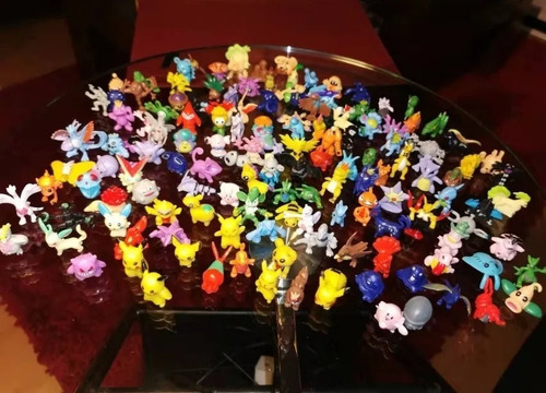 Juguete Pokémon 48 Figuras Coleccionable Pikachu Pokeball