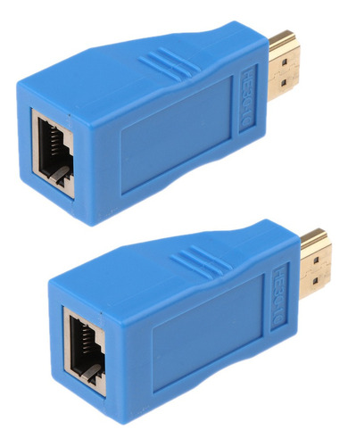 Extensor Hdmi 1080p De 30 Metros Sobre Ethernet Lan Cat5e/6