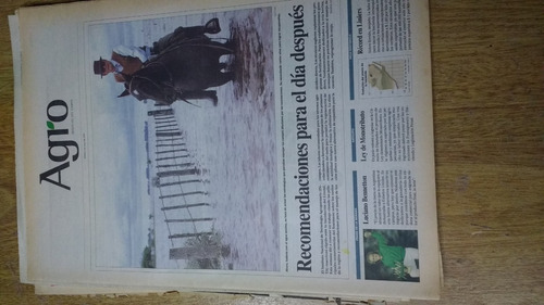 Diario Clarin 1998 Agro Inundaciones El Dia Despues 