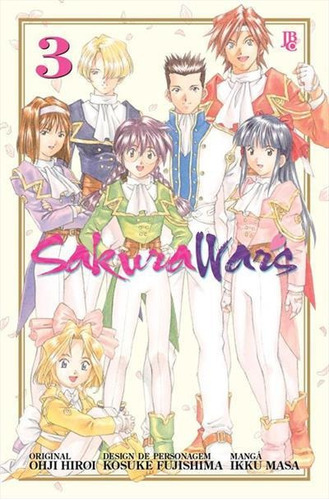 Sakura Wars #3 - 1ªed.(2021), De Kosuke Fujishima. Editora Jbc, Capa Mole, Edição 1 Em Português, 2021