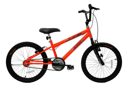 Bicicleta Cairu Cross Flash Boy - Aro 20 Cor Laranja