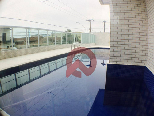 Imagem 4 de 13 de Apartamento Com 3 Dormitórios À Venda, 132 M² Por R$ 470.000,00 - Vila Guilhermina - Praia Grande/sp - Ap2743