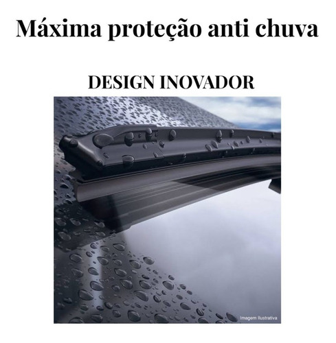 3 Palheta Limpador Parabrisa Diant + Tras Renault Duster