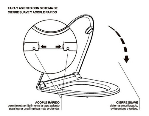 Imagen 6 de 7 de Baño Ferrum Marina Inodor Corto-bidet 1-3 Aguje-tapas Cuotas