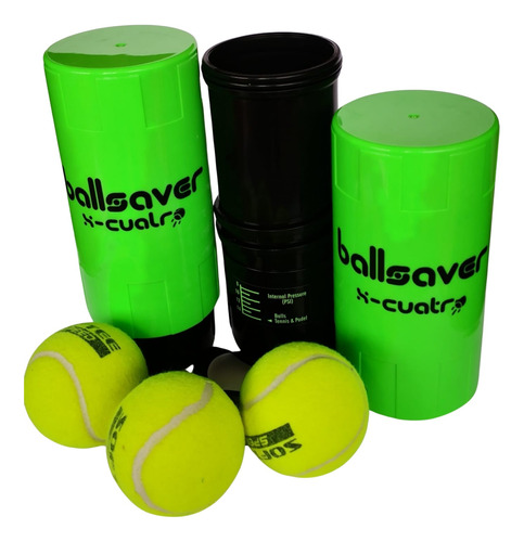 Ballsaver Presurizador De Pelotas De Tenis Y Padel