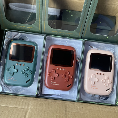 Consola De Videojuegos Con Función De Cargador Portátil Verde