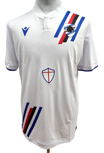 Camiseta Sampdoria De Itialia 2021-22 Recambio Macron