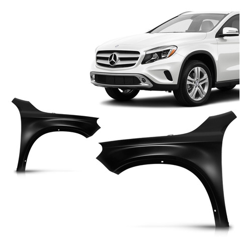 Paralama Mercedes Gla 2015 2016 2017 2018 2019 2020