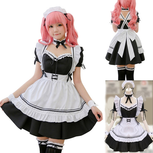 Vestido De Mujer Lovely Maid Cosplay Disfraz Animation Show