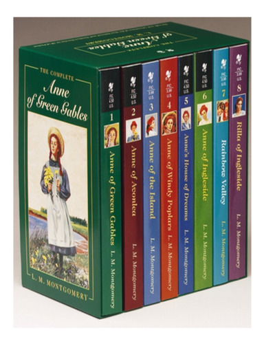 Anne Of Green Gables, Complete 8-book Box Set - Classic