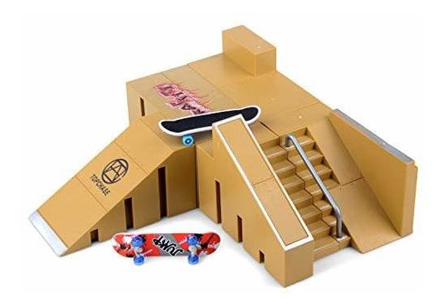 Patineta Para Dedos - Skate Park Kit, Piezas De Rampa 5pcs S