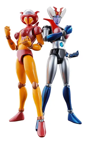 Figuras Mazinger Z, Aphrodai A Y Minerva X Bandai 16cms