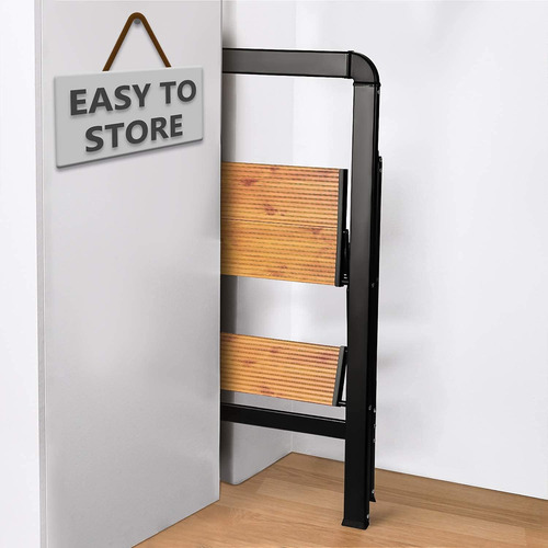 Taburete Plegable De Escalera De 2 Escalones, Taburete De Es