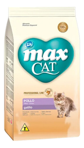 Max Cat Gatito Sabor Pollo 1kg