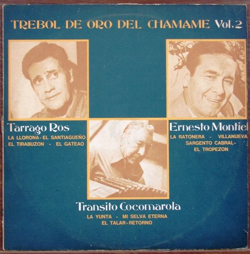 Varios - Trebol De Oro Del Chamame Vol.2- Lp 1980 - Folklore