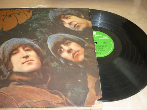 Beatles Rubber Soul Etiqueta Verde Vinilo Original 6 Puntos