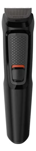 Barbeador e Aparador de Pelos Multigroom c/6 acessórios Philips Series 3000 MG3712/15 preto 100V/240V Menor preço em Barbeador e Aparador de Pelos Multigroom c/6 acessórios Philips Series 3000 MG3712/15 preto 100V/240V