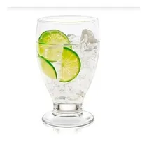 Comprar Copa Vidrio Agua Cristar Lexington Pack X6 Pettish Online Color Transparente