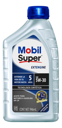 Mobil Super Extengine 5w-30 Litro Api Sp Mobil 127831