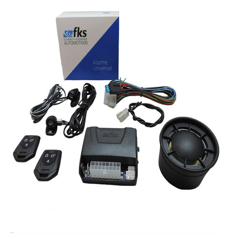 Alarme Automotivo Fks Fk902 Cb Plus C/ 2 Controles + Funções