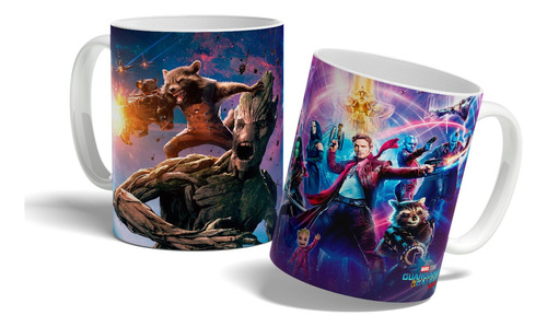 Mug 11 Oz Super Heroes De Marvel, Spiderman, Iron Man Etc..