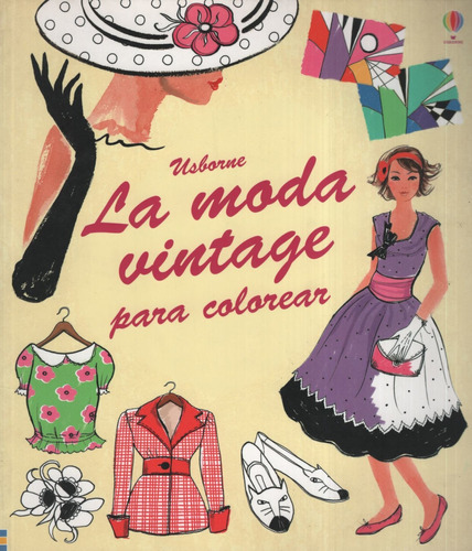 La Moda Vintage Para Colorear