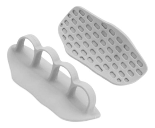 2 Piezas De Levantamiento De Levantamiento De Pesas Gris