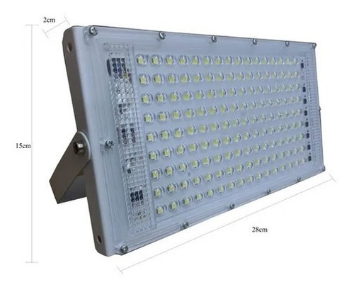 Imagen 2 de 6 de Reflector Led 200w Exterior Alta Potencia Multiled Ip66