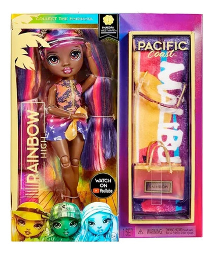 Muñeca Rainbow High Phaedra Pacific Coast