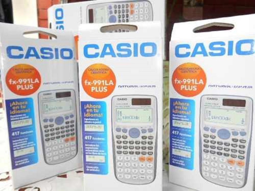 Calculadora Cientifica Casio Fx-991 La Plus 417 Funciones