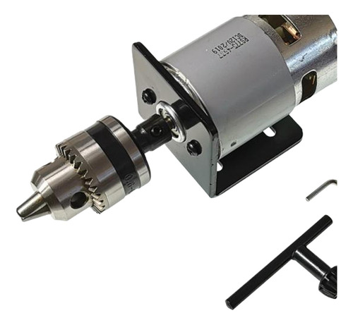 Motor Con Máquina Perforadora, Juego De Portabrocas B10