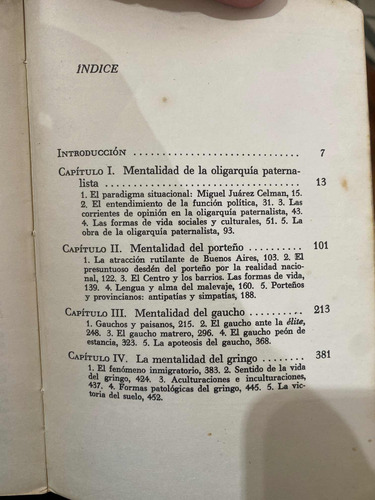 Mentalidades Argentinas 1860-1930 Antonio Pérez Amuchástegui (Usado)