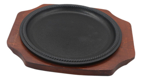 Placa De Bistec De Plancha Bbq Panel De Parrilla Redondo S