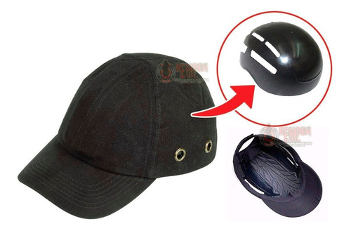 Imagen 1 de 6 de Casco Protector De Cabeza Adaptable A Cualquier Gorra