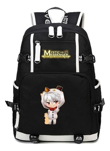 L Juegos Mochila Estudiante Mystic Messenger Print